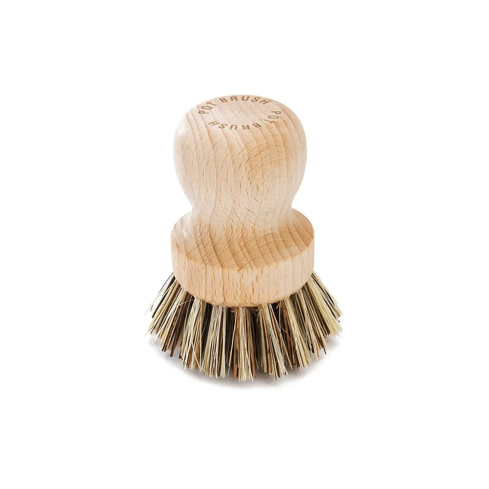 Valet - Pot Brush With Stiff Plant Fibre Bristles