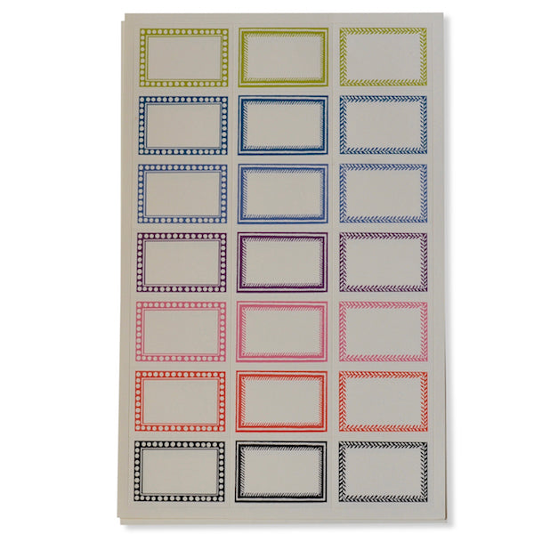 Cambridge Imprint - 42 Medium Self-Adhesive Labels No. 2