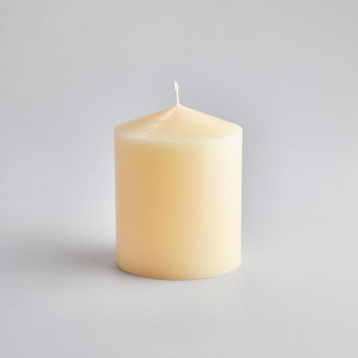 St Eval Church Candle Ivory - 4 x 5"