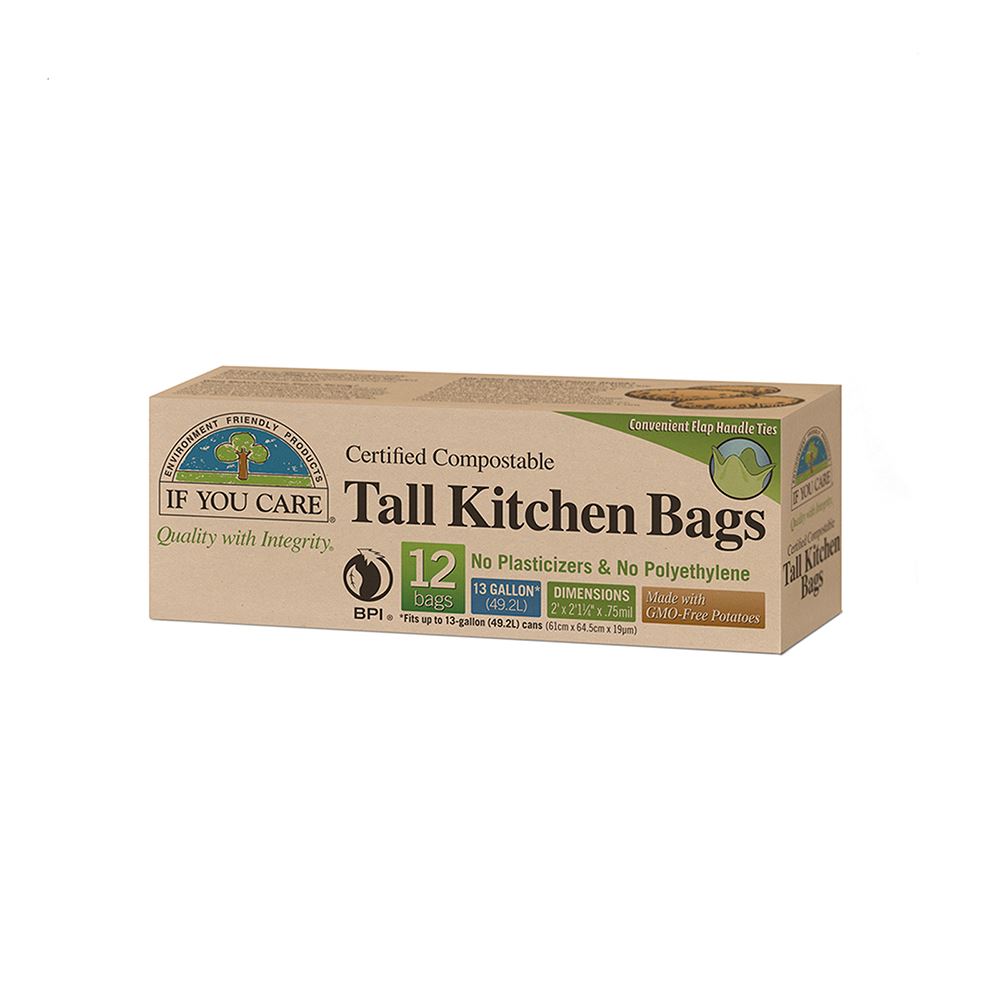 If You Care - 13 Gallon Compostable Tall Kitchen Bags