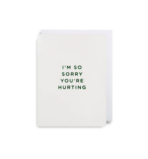 Lagom - I'm Sorry You are Hurting - small card
