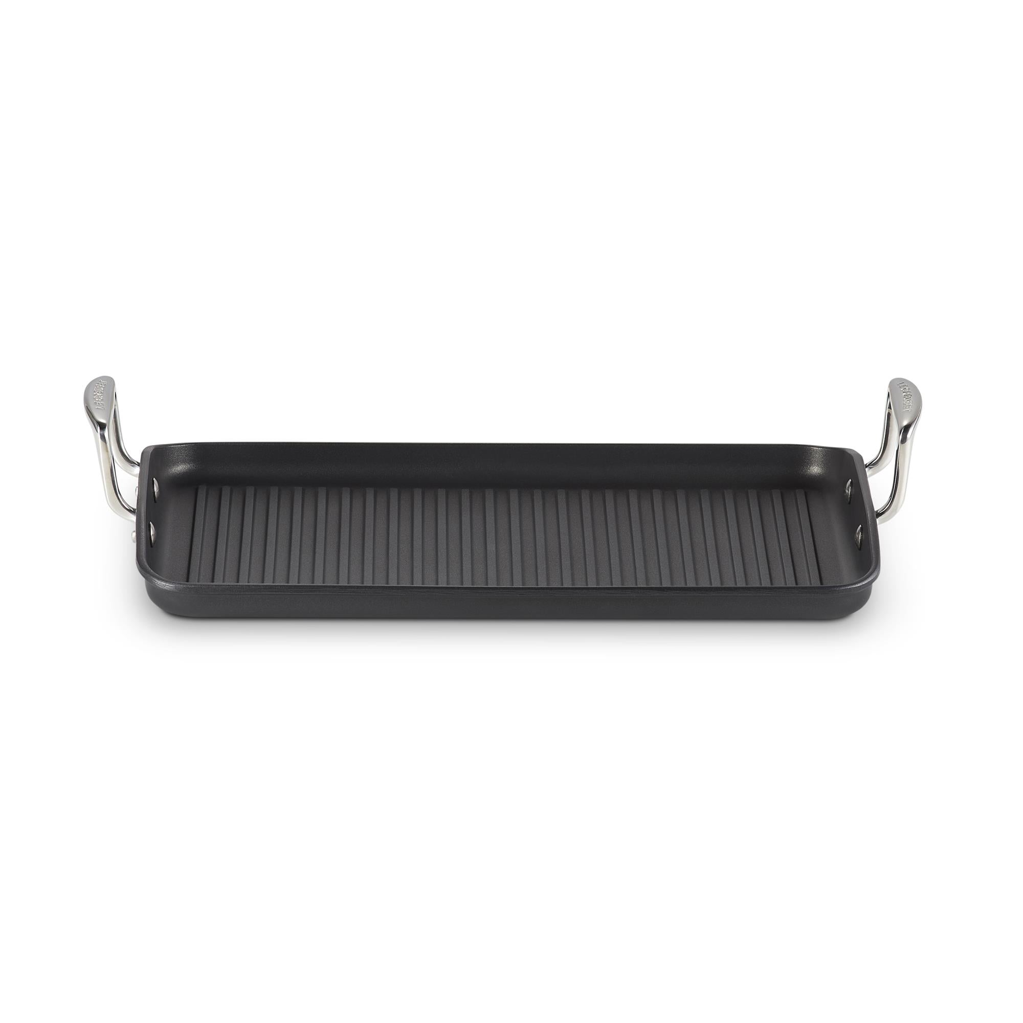 Le Creuset Toughened Non-Stick Rectangular Ribbed  Grill 35cm