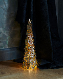 Sirius - Kirstine Tree Height 43cms 15 Gold lights