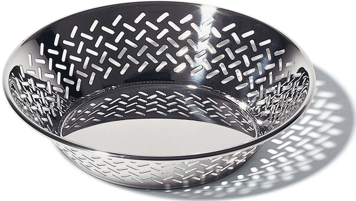 Alessi - Round Pierced Basket - 20cms