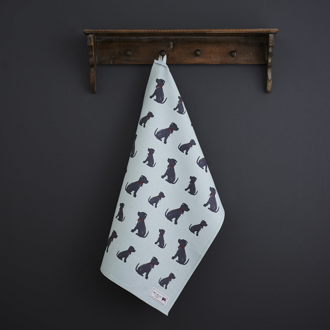 Sweet William - Staffie - Tea Towel