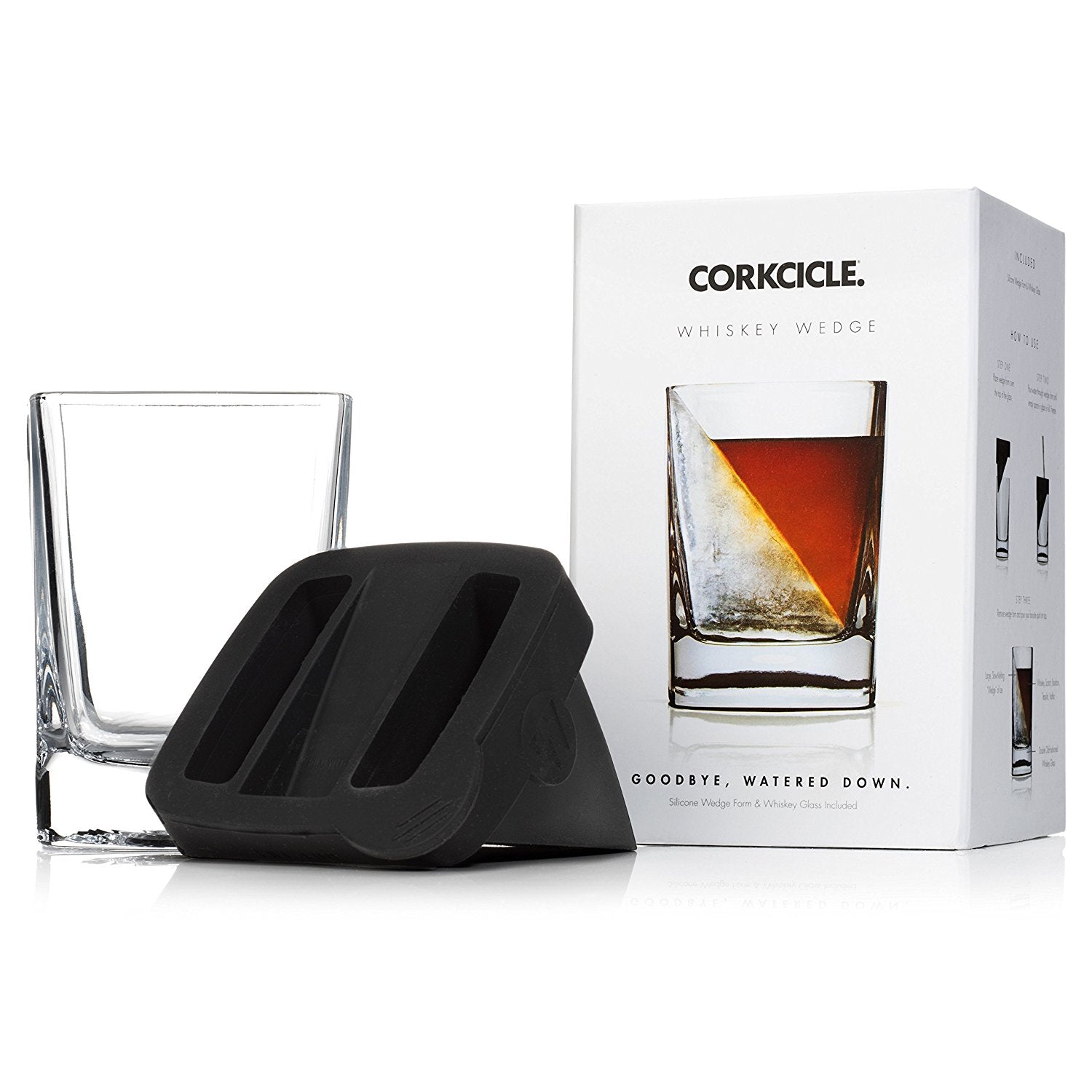 Auteur Corkcicle Whiskey Wedge Glass