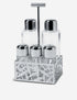 Alessi - 5 Piece "Cactus" Condiment Set