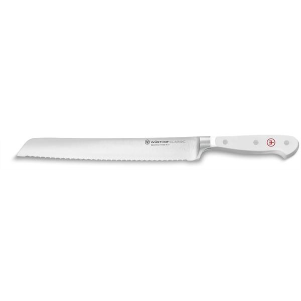 Wusthof New Classic White 23cm Bread Knife