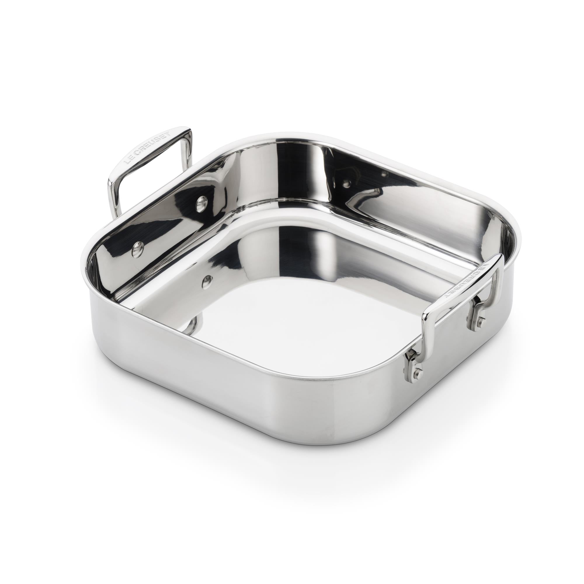Le Creuset 3-ply Stainless Steel Square Roaster 26cm