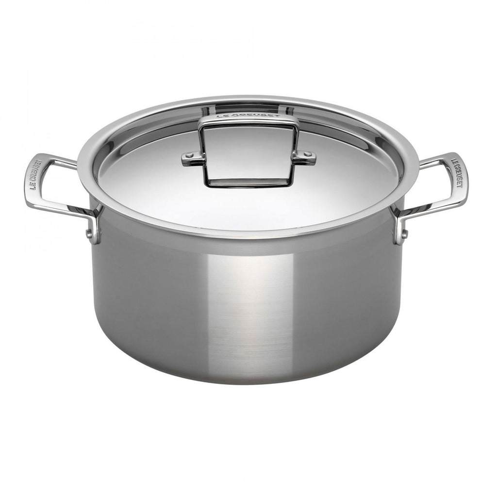 Le Creuset 3ply Deep Casserole with Lid (3 sizes available)