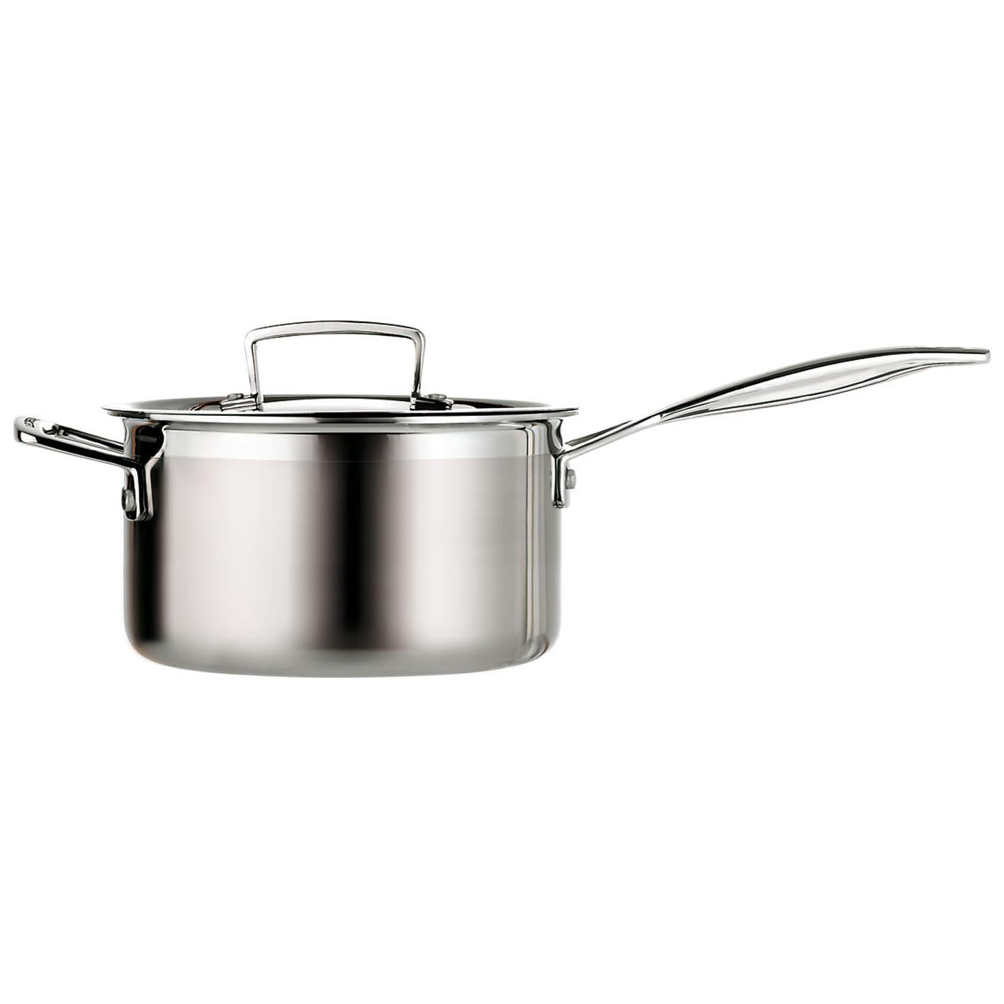 Le Creuset 3-ply Stainless Steel  Saucepan with lid (3 sizes available)