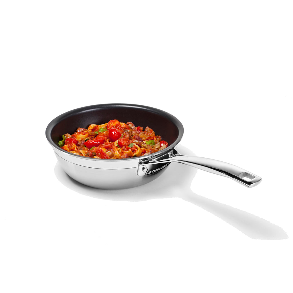 Le Creuset 3Ply Chefs Pan 20cms -   With Lid - Promo