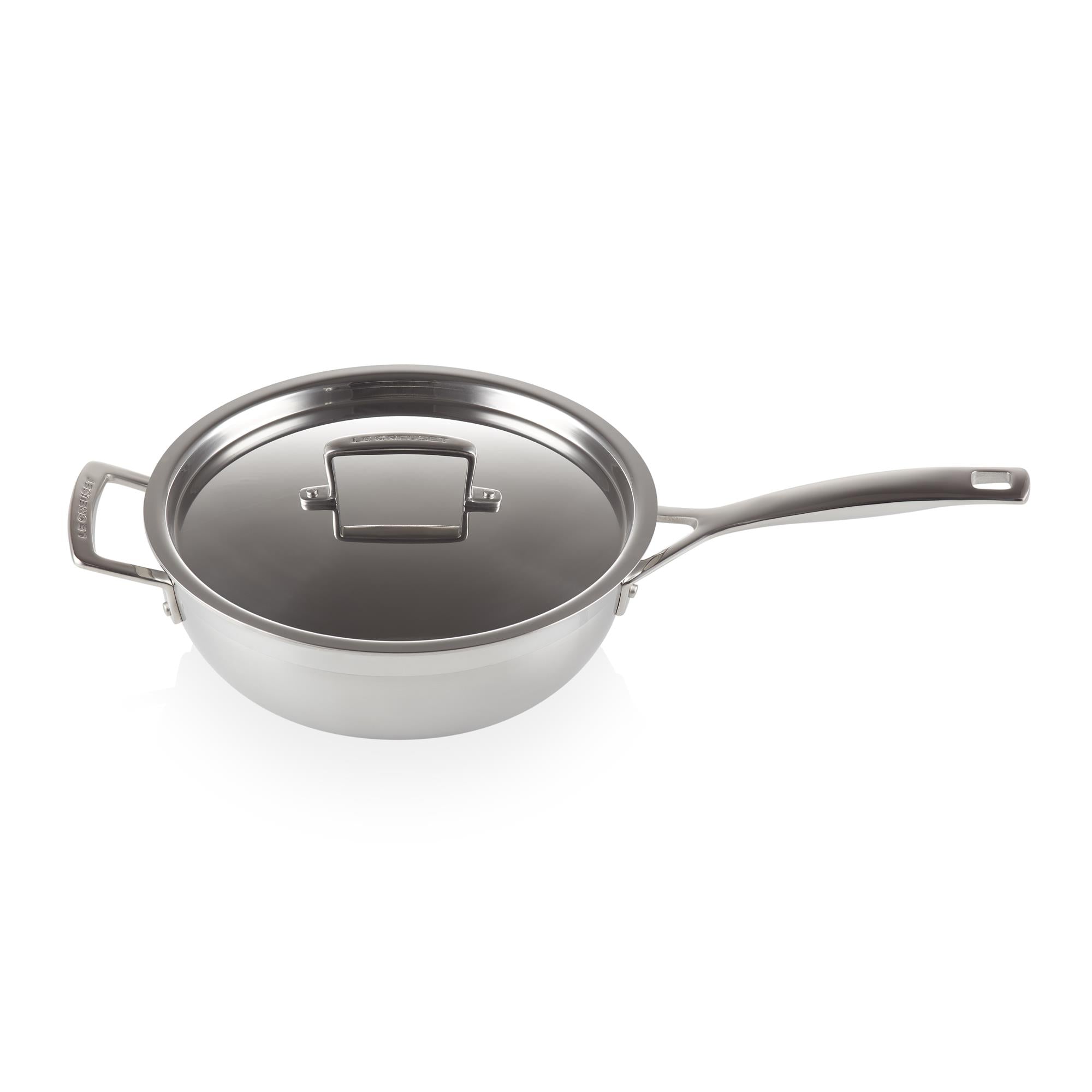 Le Creuset 3-ply Stainless Steel Chef's Pan 24cm