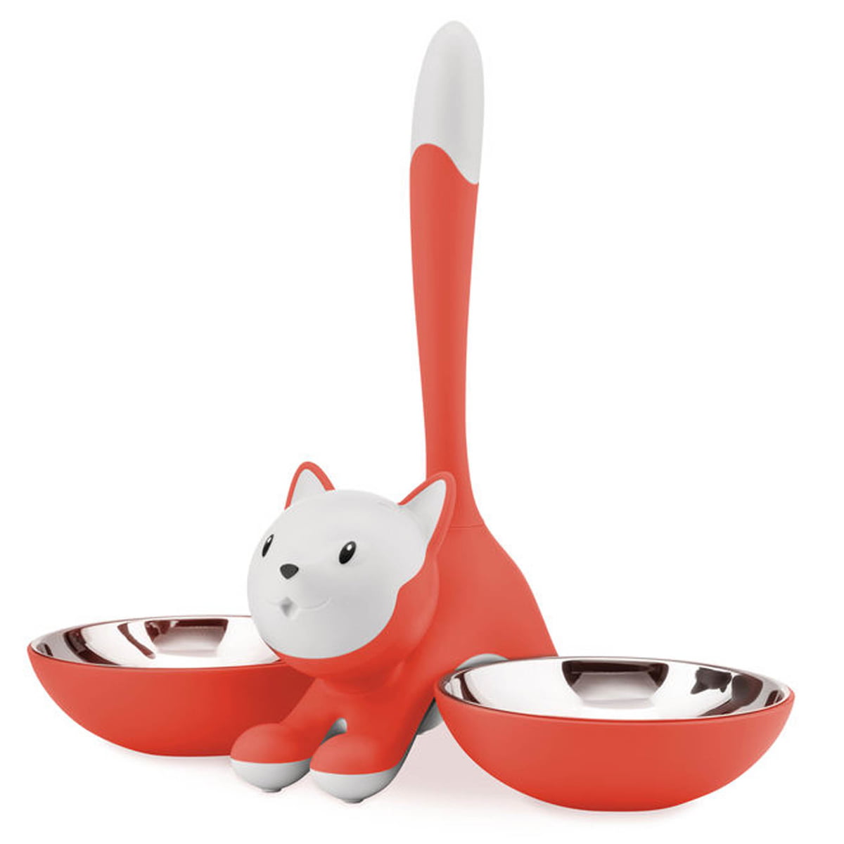 Alessi Tigrito Cat Bowl Red Miriam Mirri