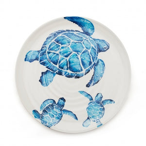 BlissHome - Platter Turtle Blue