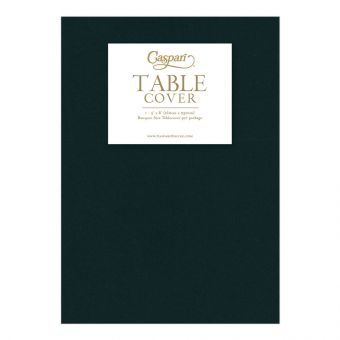 CASPARI PAPER TABLECLOTH AIRLAID-BLACK