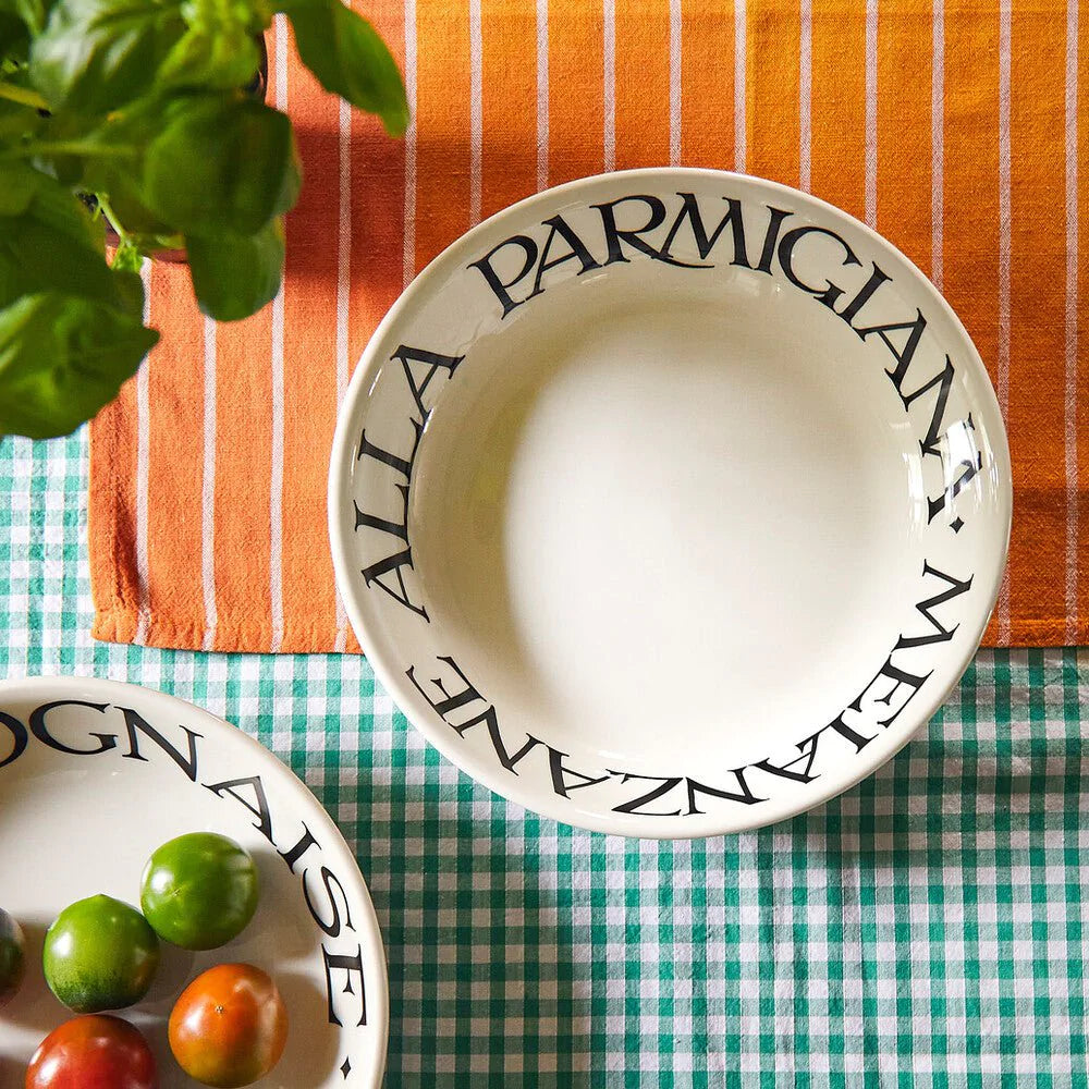 Emma Bridgewater Black Toast Macaroni Cheese Medium Pasta Bowl