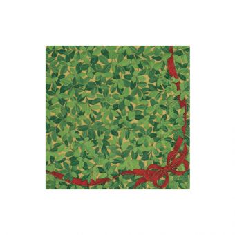 CASPARI Cocktail NAPKIN BOXWOOD GOLD