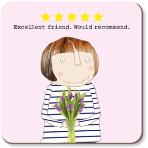 Rosie Made A Thing - Five Star Friend Coaster
