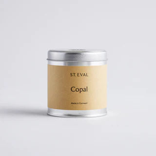 St Eval Candle in a Tin - Copal