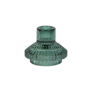 Talking Tables - Midnight Forest Sage Green Glass Candle Holder