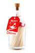 Archivist Glass Bottle of Extra Long Matches - Robin