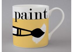 Repeat Repeat - Graphic Mug Paint Yellow