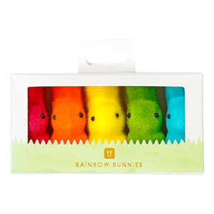 Talking Tables - Hop Over the Rainbow Mini Bunnies
