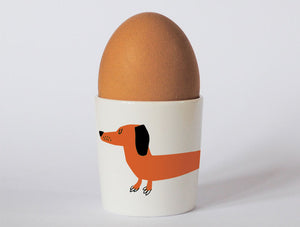 Repeat Repeat - Happiness Egg Cup - Sausage Orange
