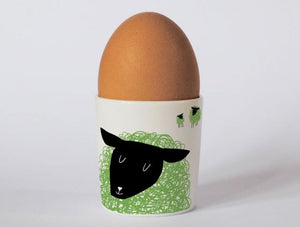 Repeat Repeat Happiness Eggcup Sheep - Green