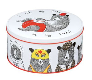 Jimbob Art - Bears Set of 3 Round Cake tins