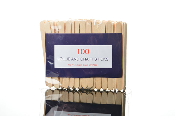 NJ Products - Wooden Lollie & Craft Sticks
