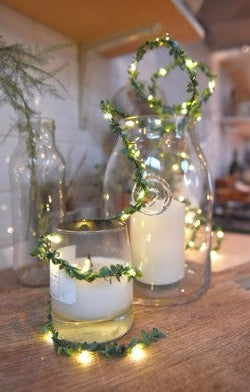 Lightstyle London - Indoor/Outdoor Green Leaf Garland