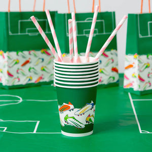 Talking Tables - Recyclable Football Cups - 8 Pack