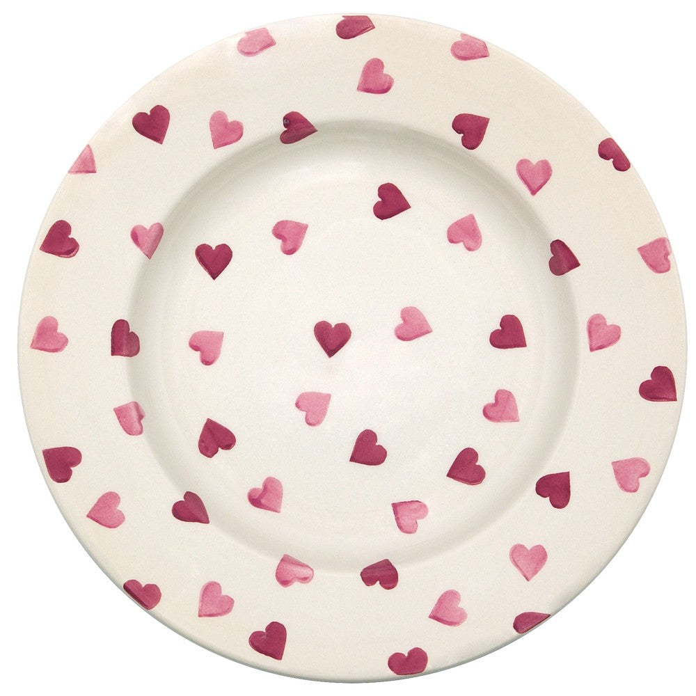 Emma Bridgewater - Pink Hearts 10 1/2" Plate