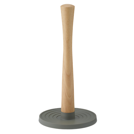 STELTON RIG-TIG ROLL IT KITCHEN ROLL HOLDER GREY