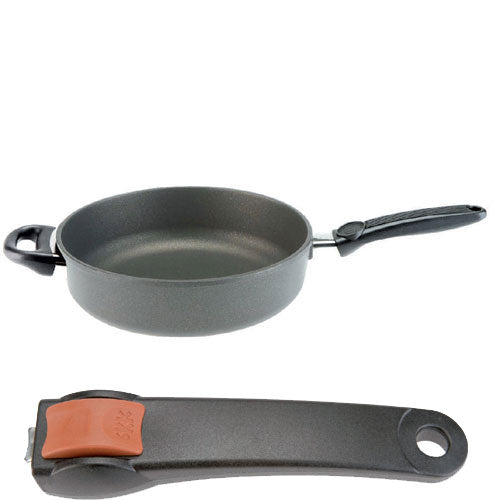 SKK Series 7 Cast Saute Pan with Detachable Handle 32cms
