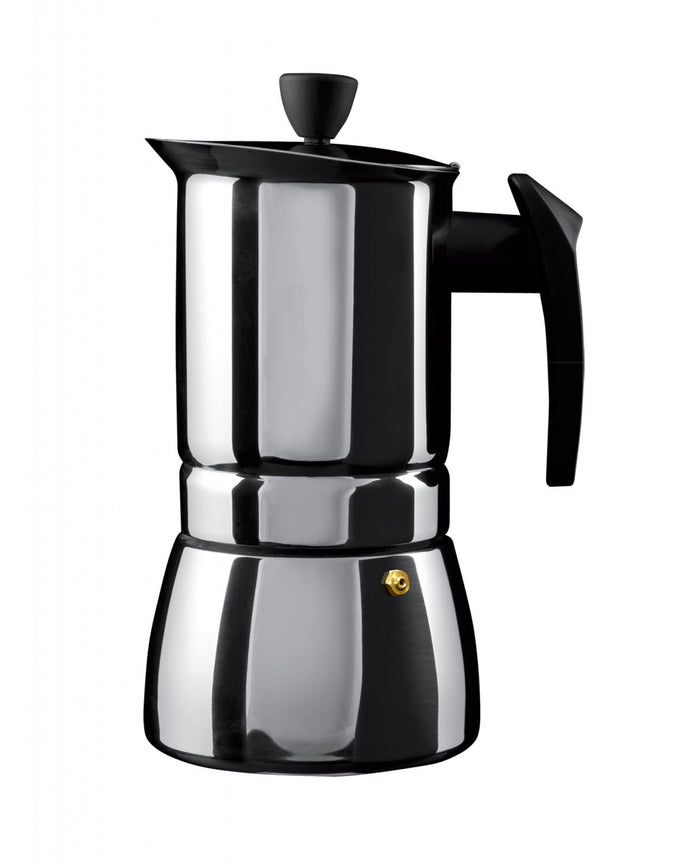 Grunwerg - Cafe Ole, S/S Espresso Maker (Induction Friendly) 9 Cup