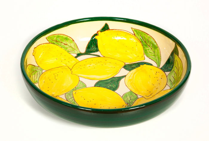 Divine Deli Lemons Fruit Bowl 27cms