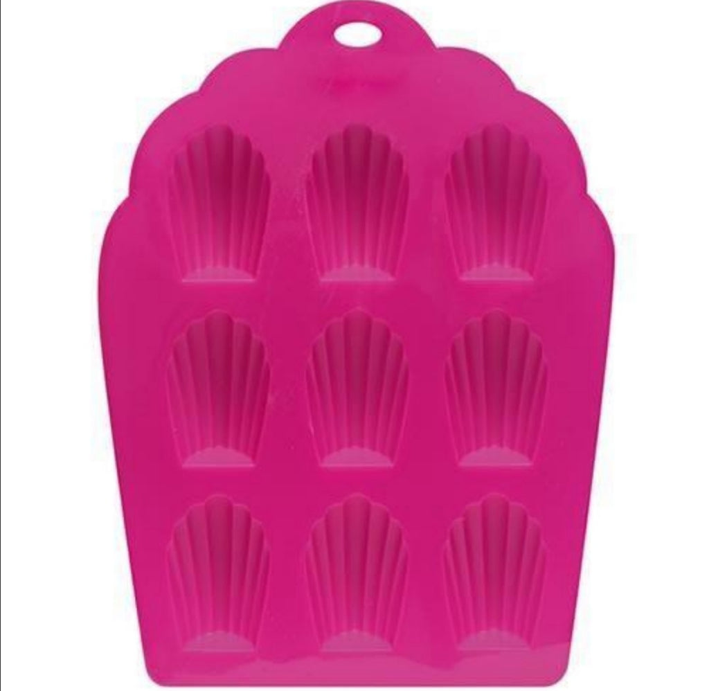 Zeal - Silicone  Madeleine Cake Mould - Hot Pink