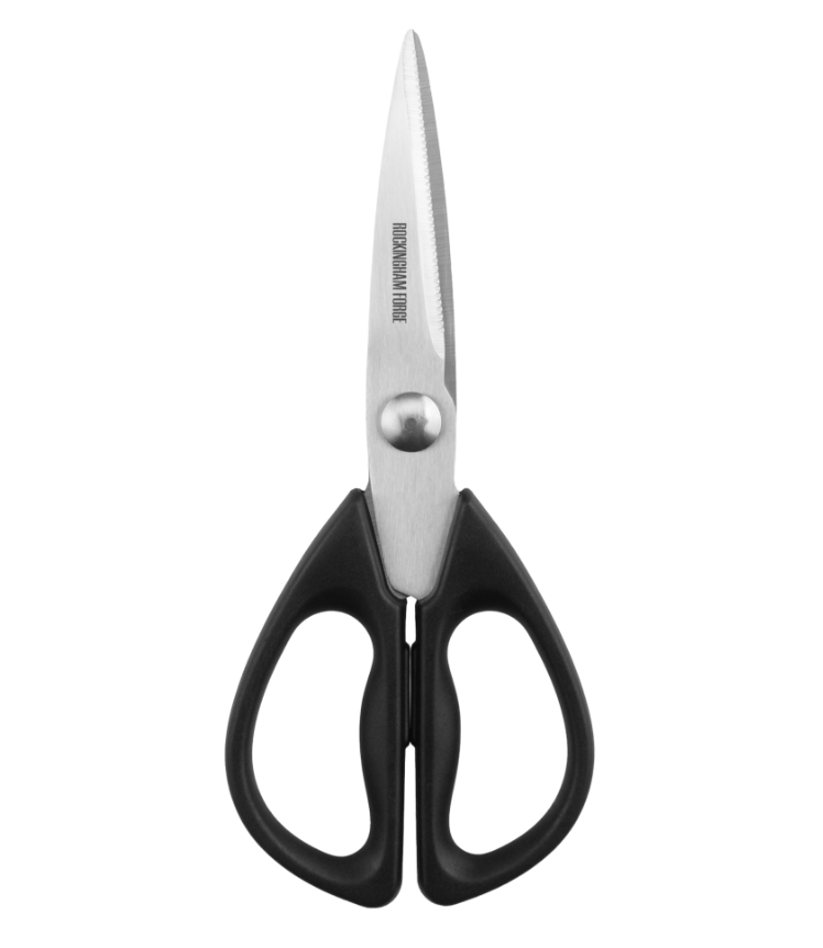Rockingham Forge - 8″ Kitchen Scissors Black