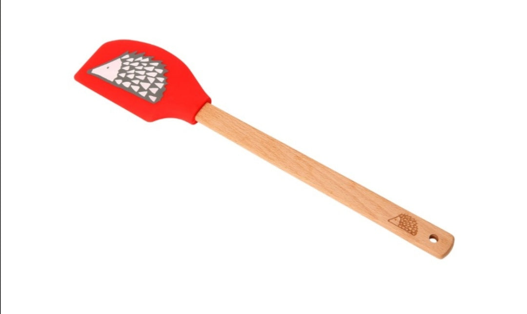 Scion Spike Silicone Spatula Red