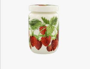 Emma Bridgewater - Vegetable Garden - Strawberries Medium Jam Jar with Lid