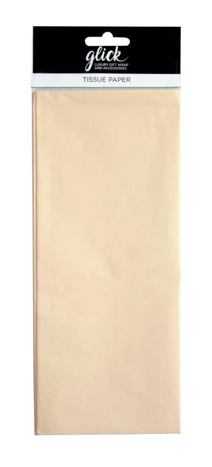 Glick - Tissue Paper Plain Ivory 4 sheets