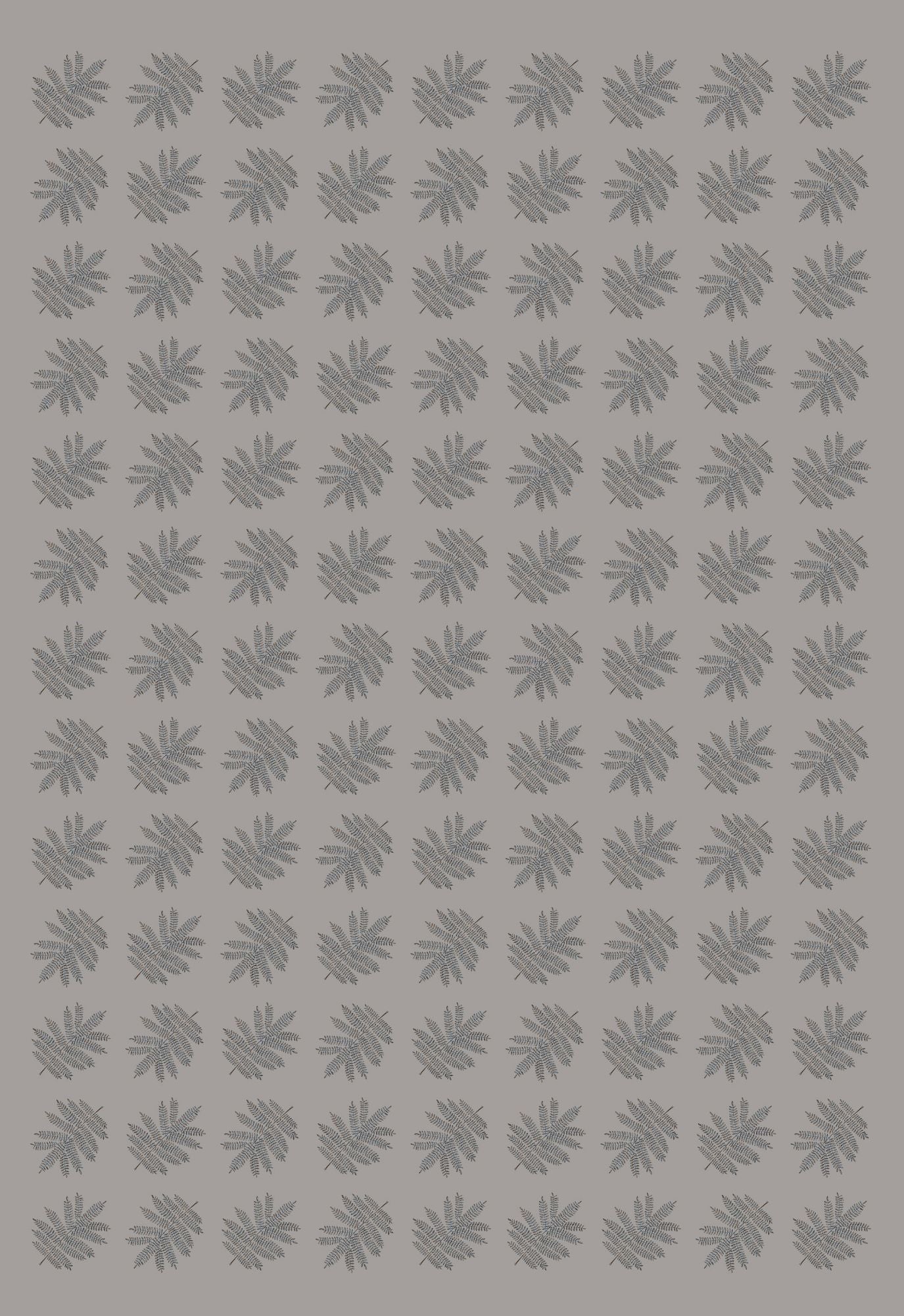 Heather Marten - Cotton Tea Towel - Ferns