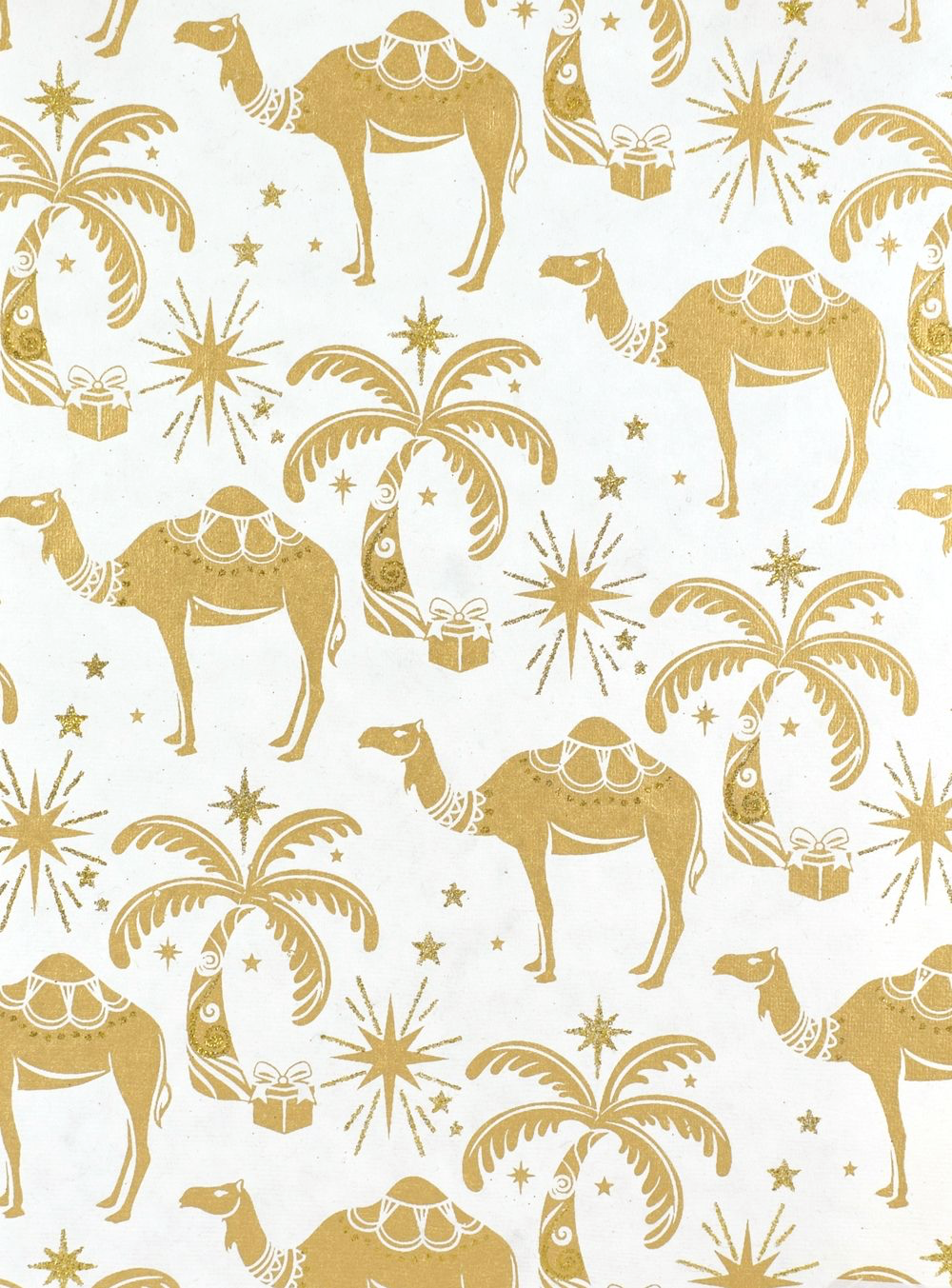 Vivid Wrap - Camel Wrap Wrapping Paper