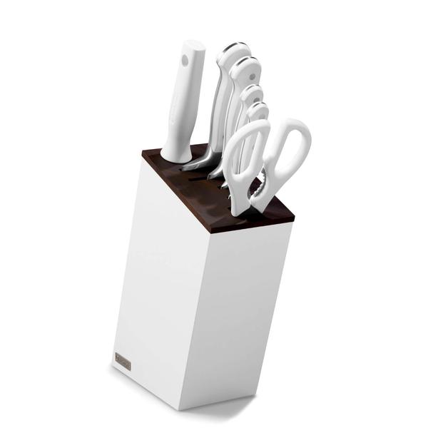 Wusthof New Classic White 6pc Knife Block Set