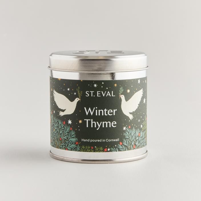 St Eval Christmas Tin Winter Thyme