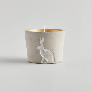 St Eval Christmas Hare Pot - Winter Thyme Fragrance
