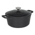 Grunwerg - Commichef Cast Aluminium 28cm Round Casserole - Black